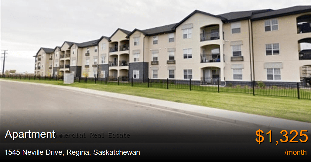 1545 Neville Drive, Regina Apartment for Rent B73979