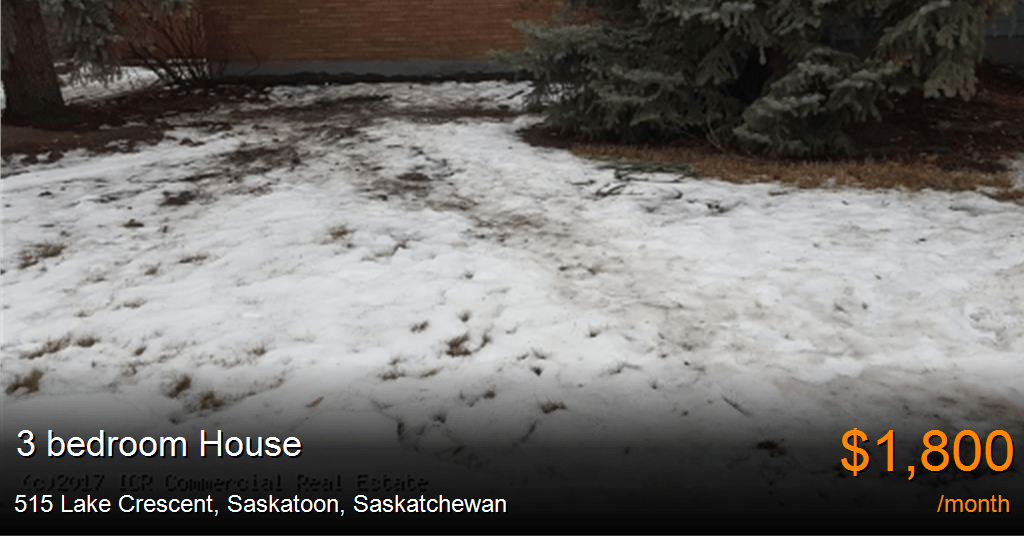 515 lake crescent, saskatoon House for Rent
