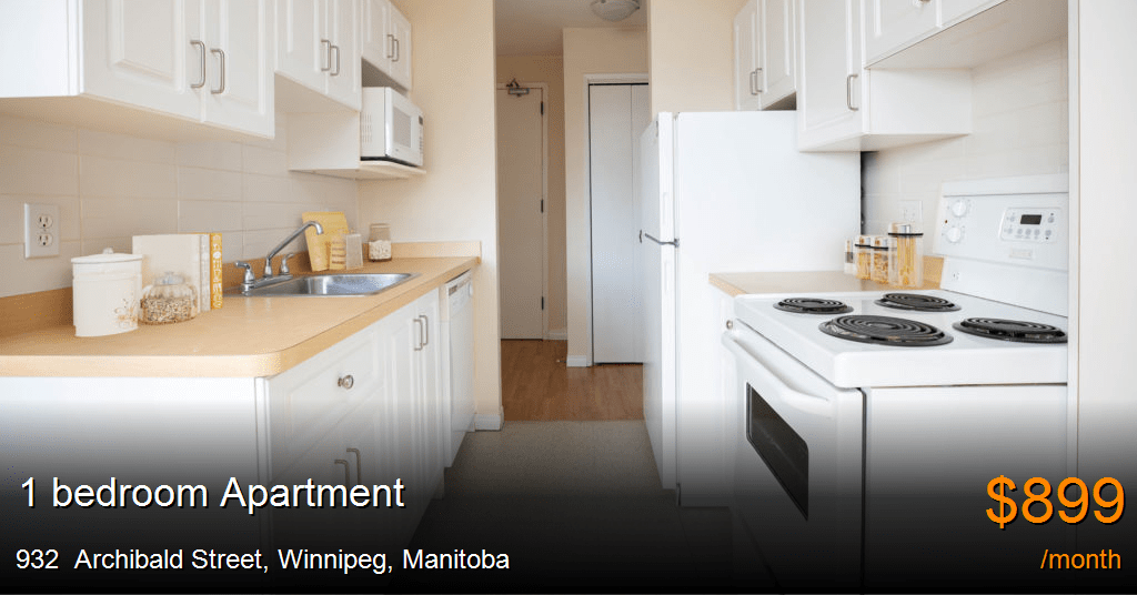 932 Archibald Street, Winnipeg Apartment for Rent