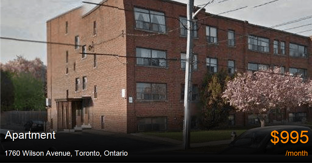 1760 wilson avenue, toronto Apartment for Rent