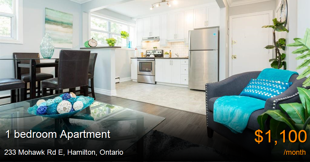 233 mohawk rd e, hamilton Apartment for Rent