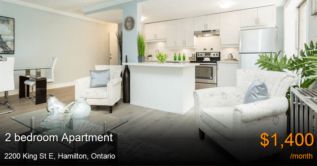 2200 king st e, hamilton Apartment for Rent
