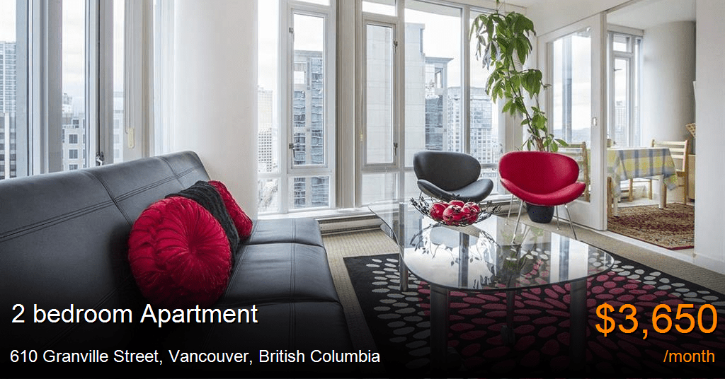 610 granville street, vancouver Apartment for Rent