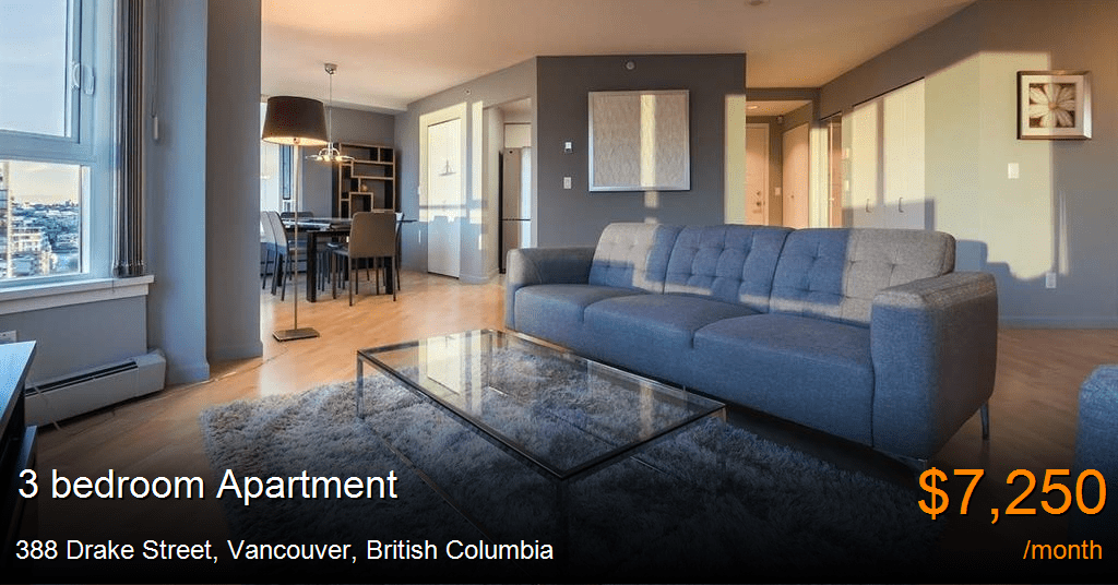 388 drake street, vancouver Apartment for Rent
