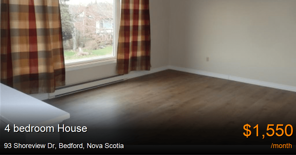 93 shoreview dr, bedford House for Rent