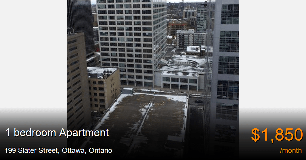 199 slater street, ottawa Apartment for Rent