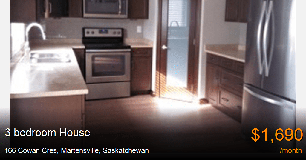 166 cowan cres, martensville House for Rent