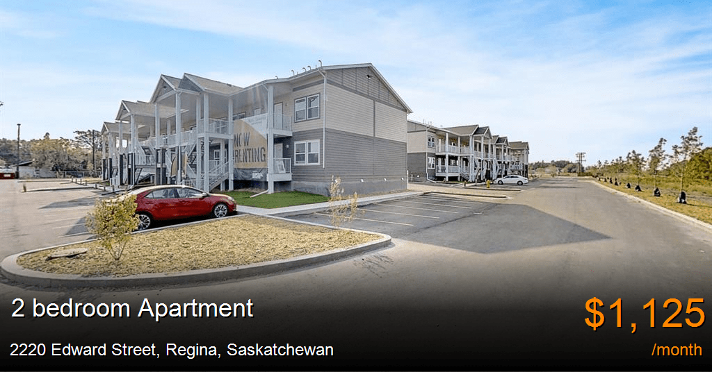 2220 Edward Street, Regina Apartment for Rent