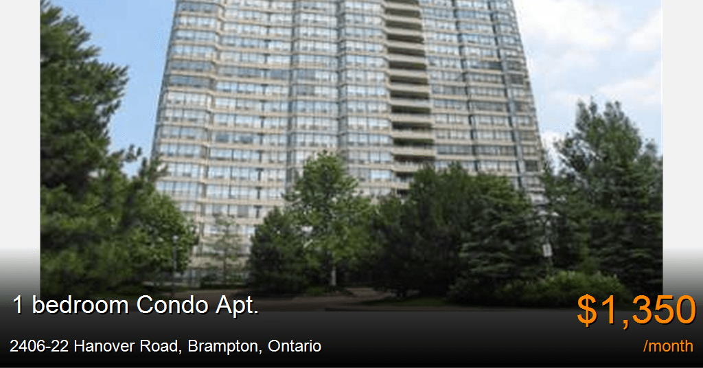 240622 hanover road, brampton Condo Apt. for Rent