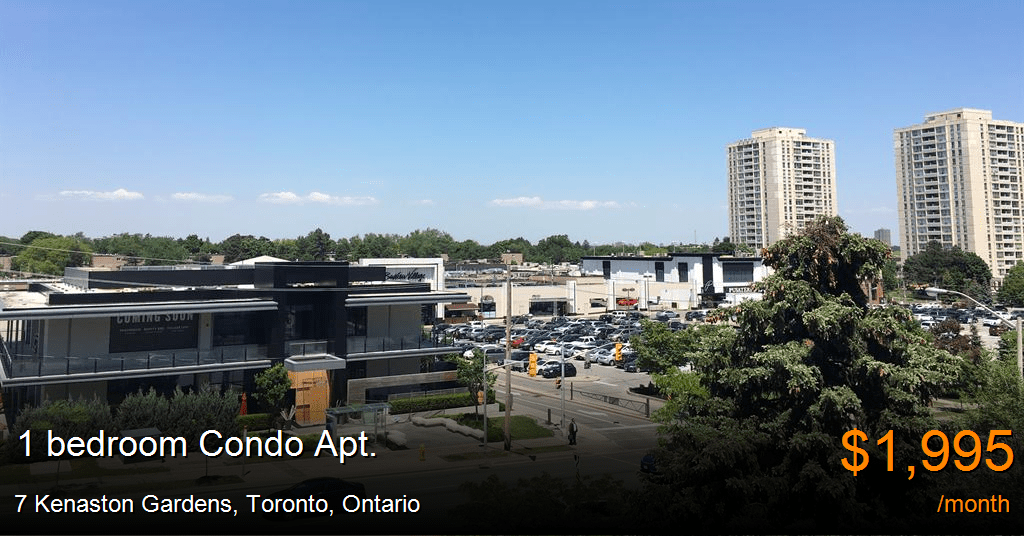 7 Kenaston Gardens, Toronto Condo Apt. for Rent B78856