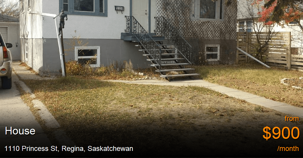 1110 princess st, regina House for Rent