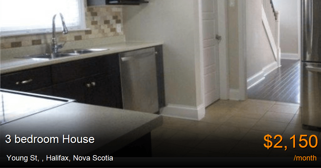 young st,, halifax House for Rent