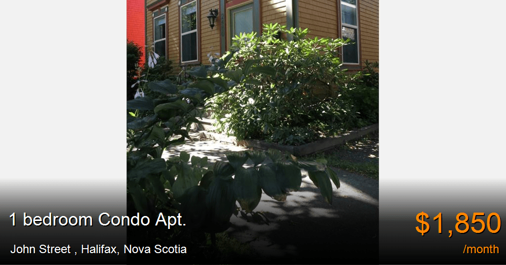 John Street, Halifax Condo Apt. for Rent B82443