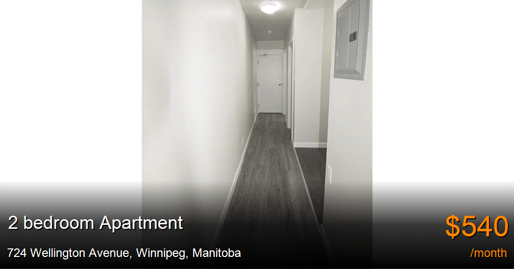 724 wellington avenue, winnipeg Apartment for Rent