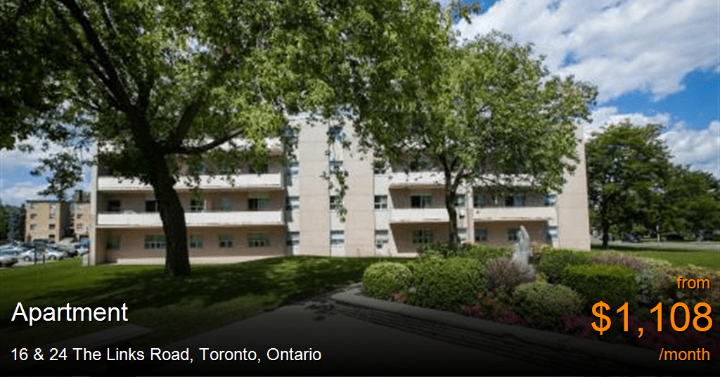 16 & 24 the links road, toronto Apartment for Rent