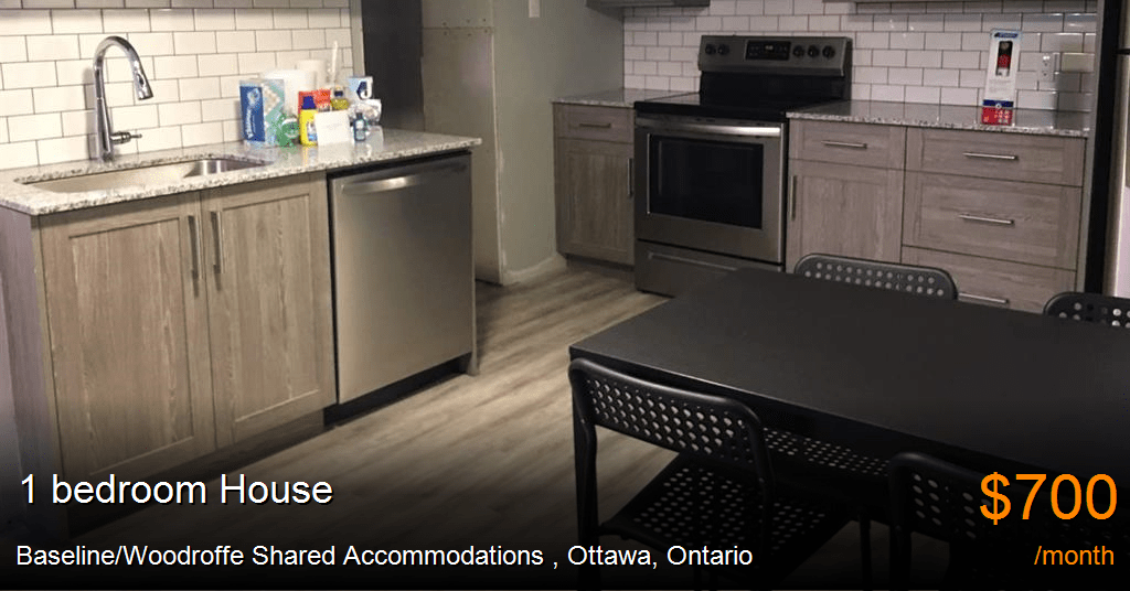 baseline/woodroffe shared ottawa House for Rent