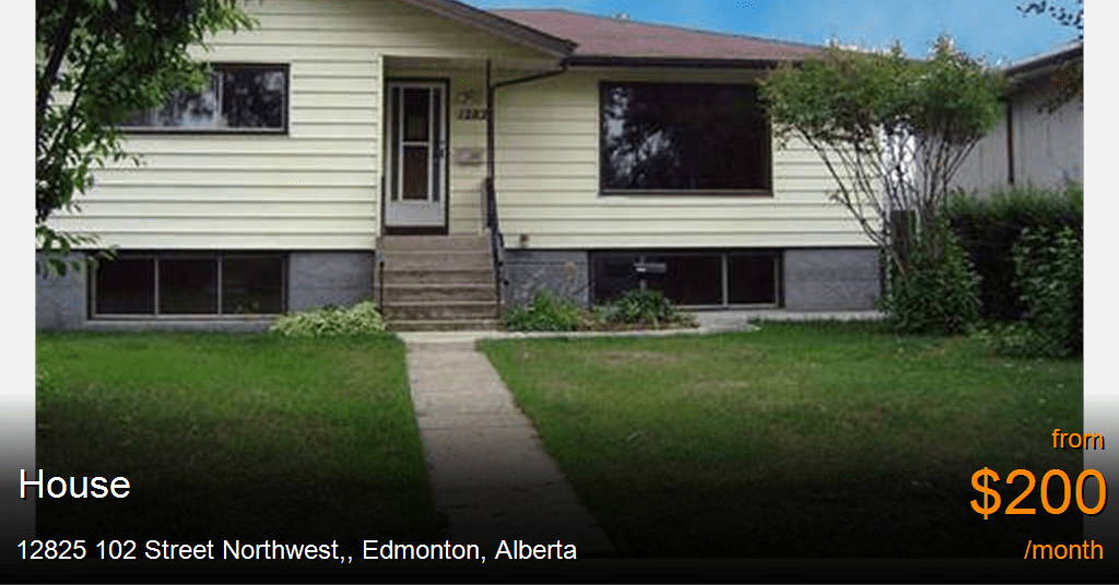 12825 102 street northwest,, edmonton House for Rent