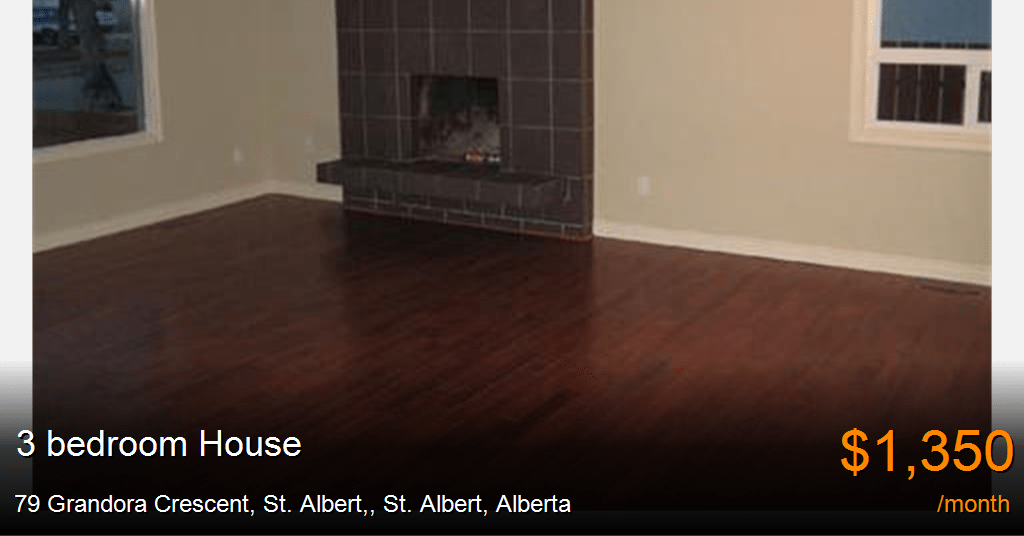 79 grandora crescent, st. albert,, st. albert House for Rent