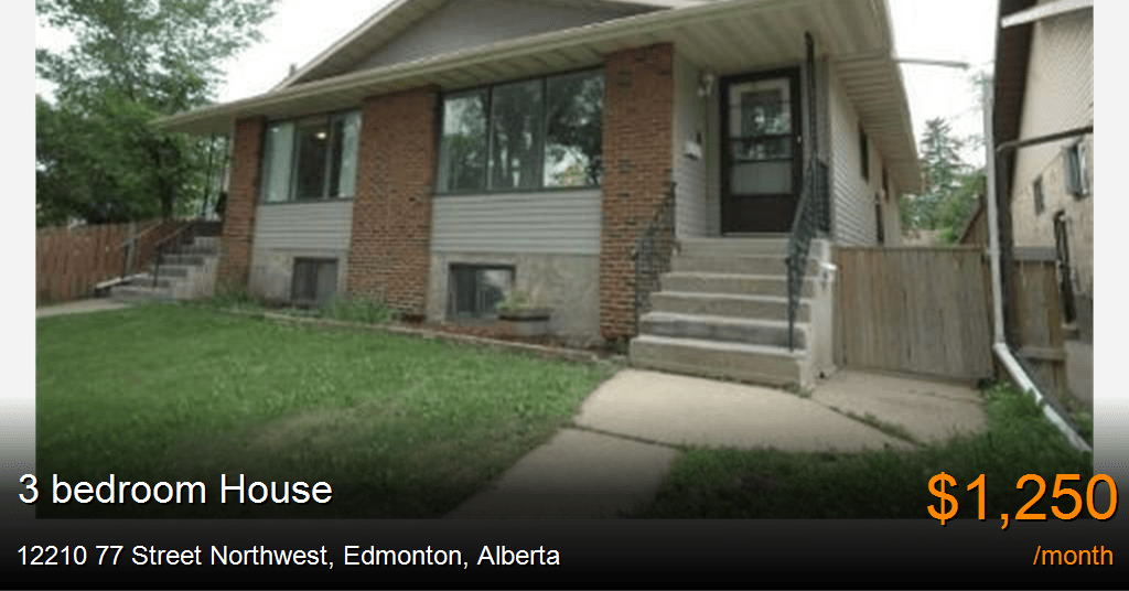 12210 77 street northwest, edmonton House for Rent