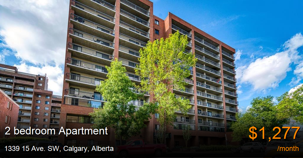1339 15 ave. sw, calgary Apartment for Rent