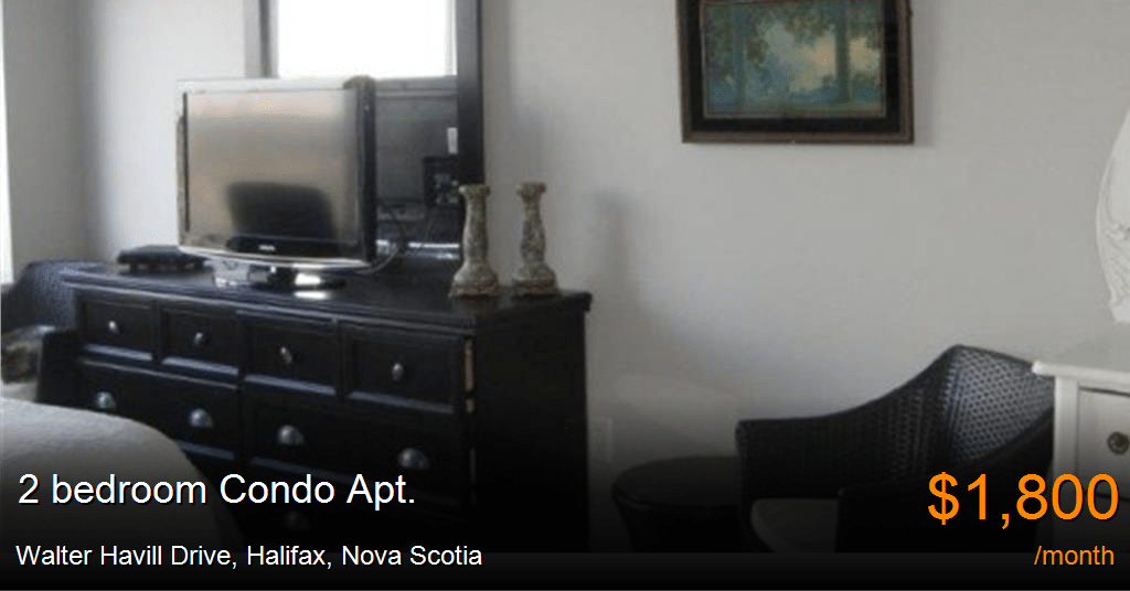 Walter Havill Drive, Halifax Condo Apt. for Rent B85574