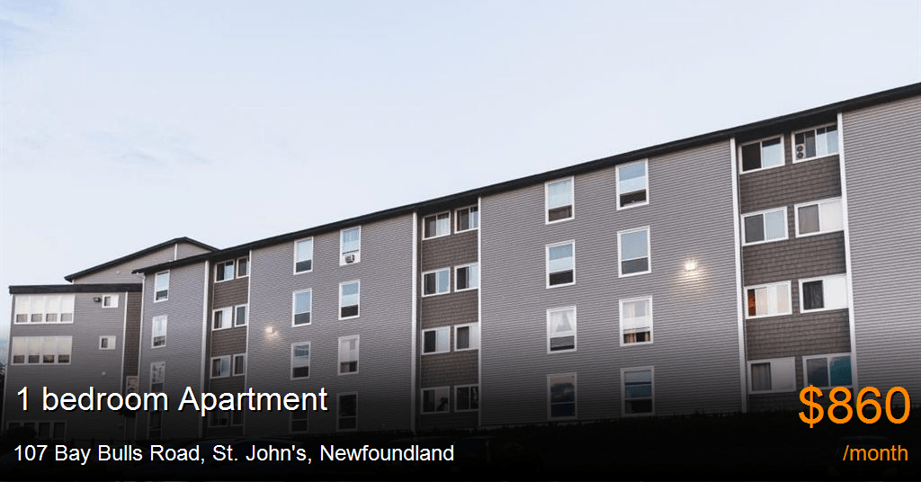 107 Bay Bulls Road, St. John's Apartment for Rent