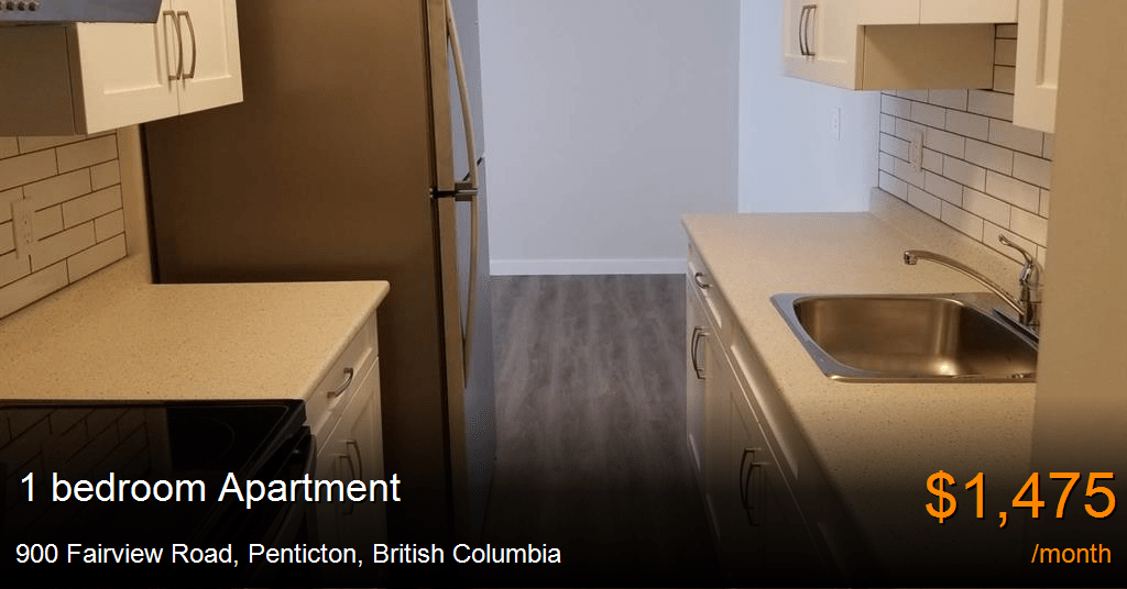 900 Fairview Road, Penticton Apartment for Rent