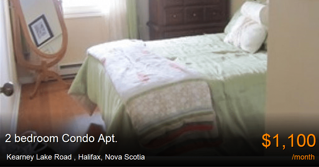 kearney lake road, halifax Condo Apt. for Rent