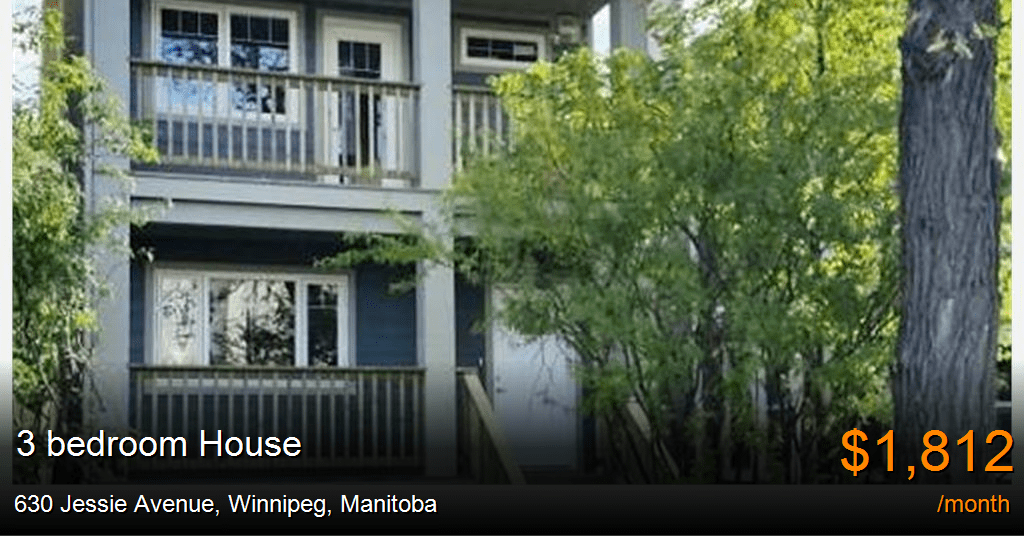 630 jessie avenue, winnipeg House for Rent