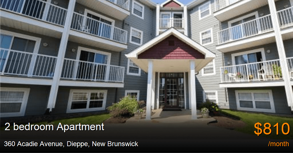 360 acadie avenue, dieppe Apartment for Rent
