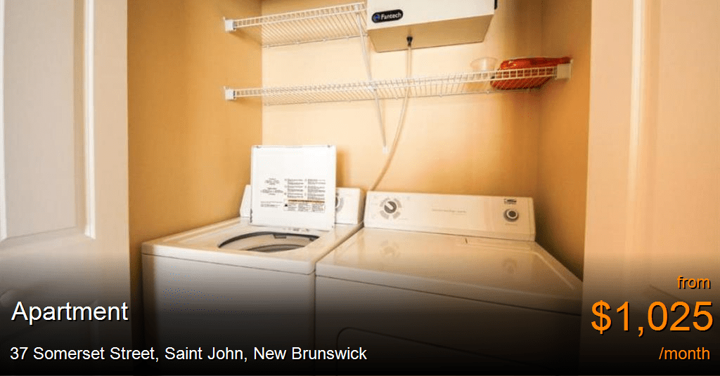 37 Somerset Street, Saint John Apartment for Rent