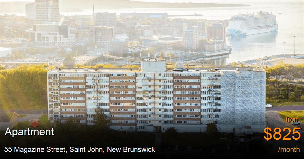 55 Magazine Street, Saint John Apartment for Rent