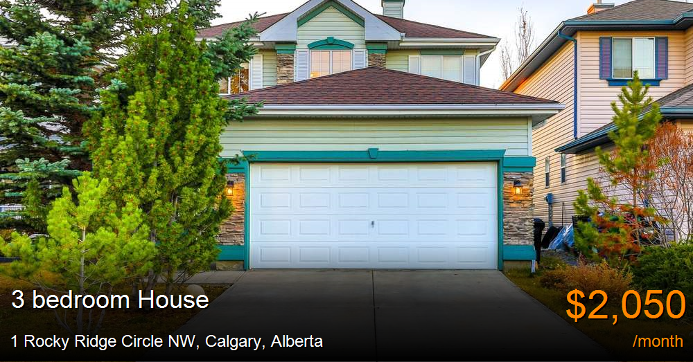 1 rocky ridge circle nw, calgary House for Rent