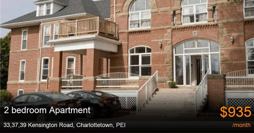 33,37,39 kensington road, charlottetown Apartment for Rent