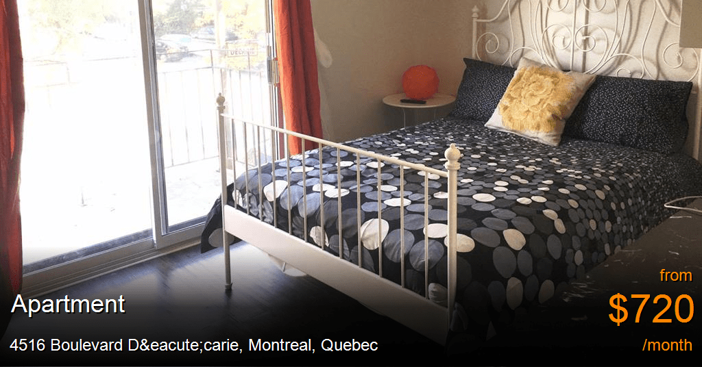 4516 Boulevard Décarie, Montreal Apartment for Rent