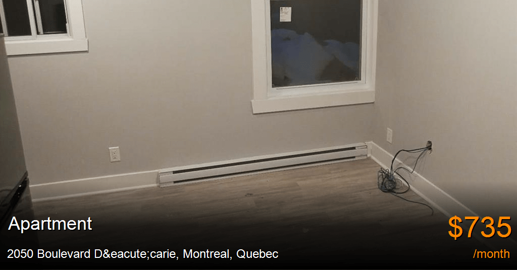 2050 Boulevard Décarie, Montreal Apartment for Rent