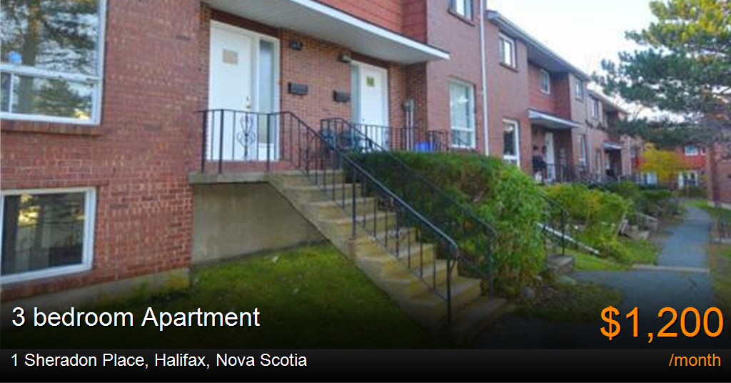 1 sheradon place, halifax Apartment for Rent