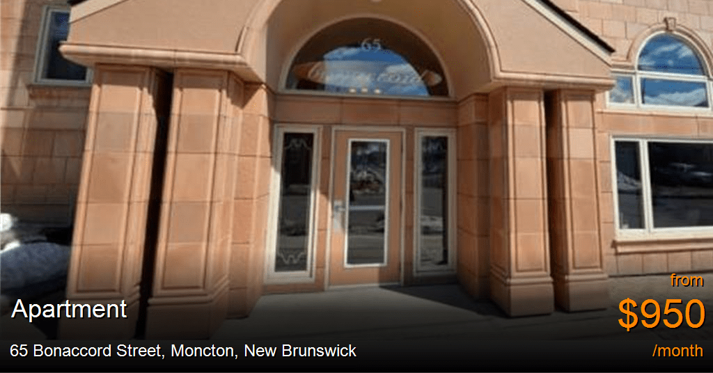 65 bonaccord street, moncton Apartment for Rent