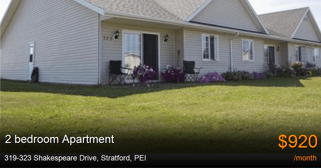 319323 shakespeare drive, stratford Apartment for Rent