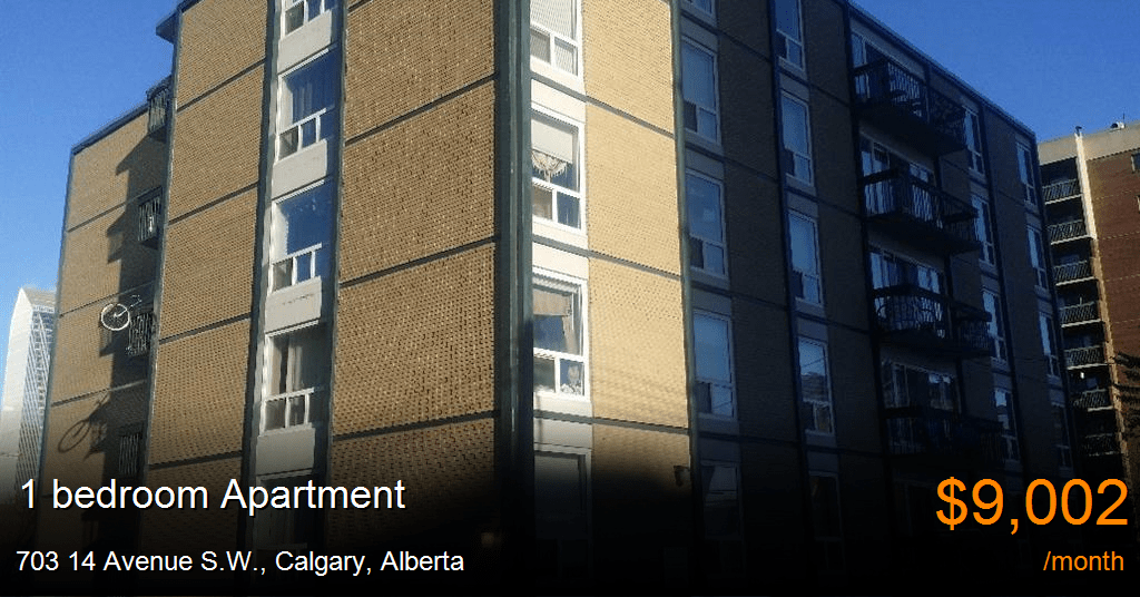 703 14 avenue s.w., calgary Apartment for Rent
