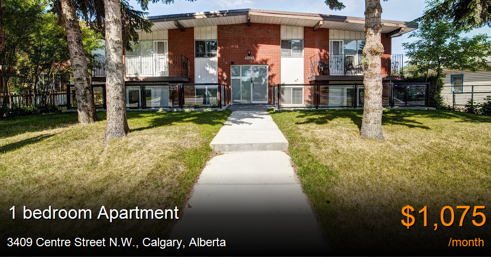 3409 centre street n.w., calgary Apartment for Rent