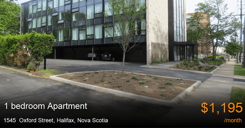 1545 oxford street, halifax Apartment for Rent