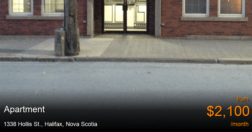 1338 hollis st., halifax Apartment for Rent