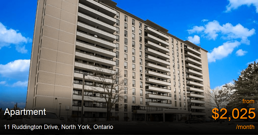 11 Ruddington Drive, North York Apartment for Rent B91947