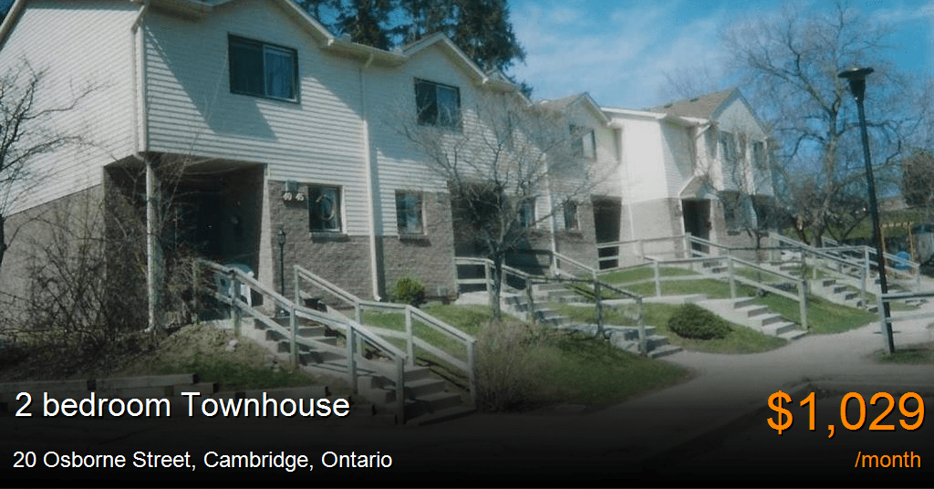 20 Osborne Street, Cambridge Townhouse for Rent B92027