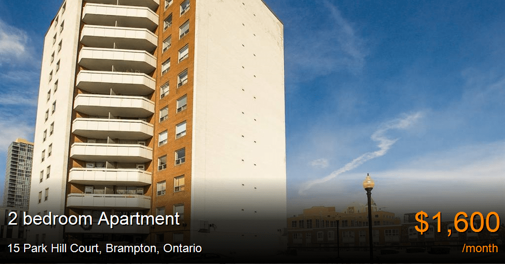 15 park hill court, brampton Apartment for Rent