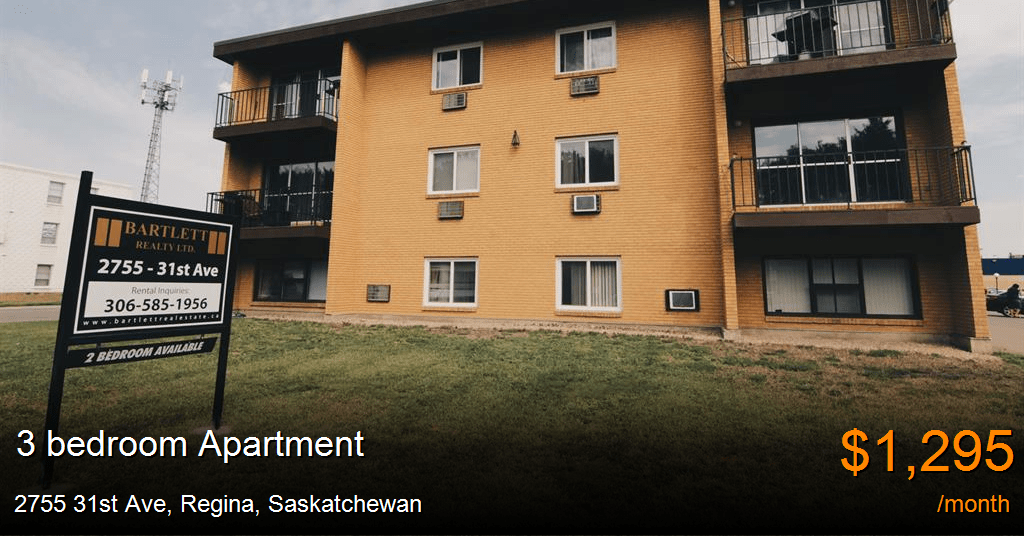 2755 31st ave, regina Apartment for Rent