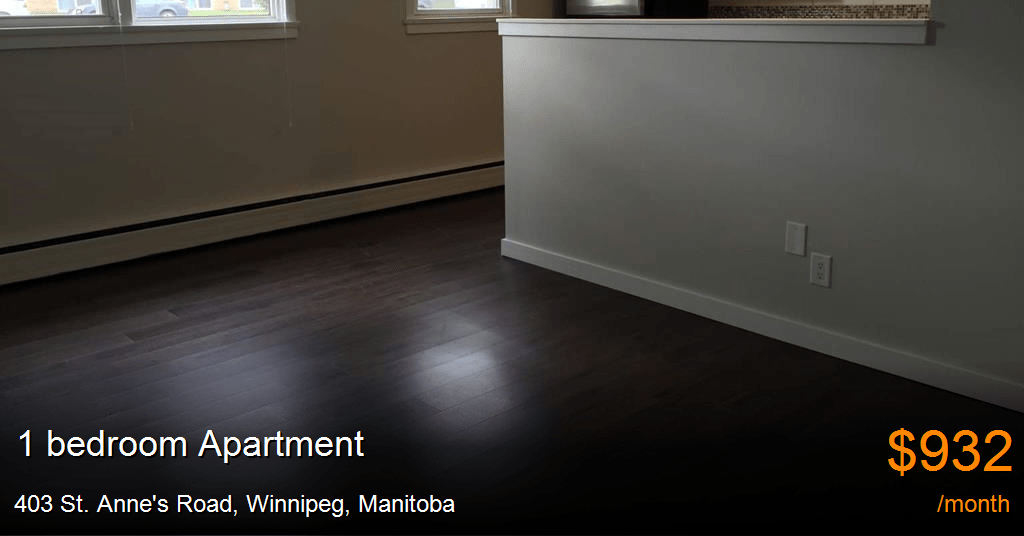 403 st. anne's road, winnipeg Apartment for Rent