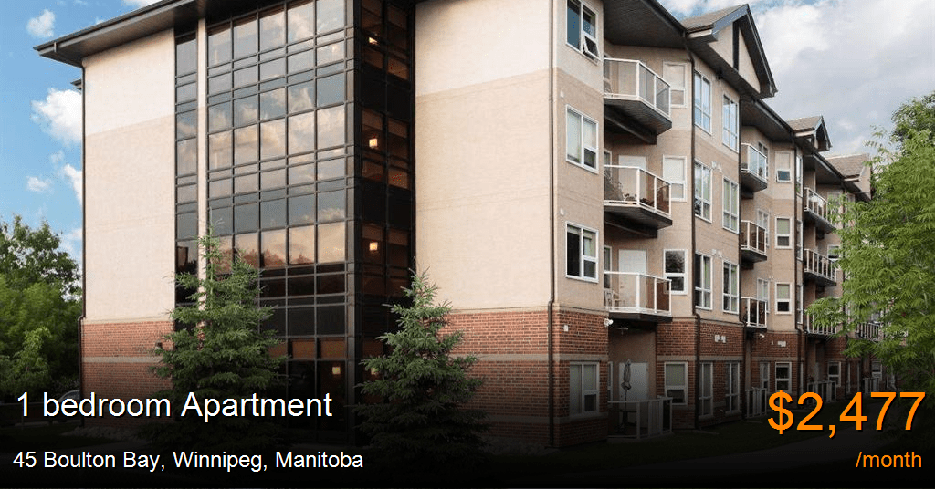 45 boulton bay, winnipeg Apartment for Rent
