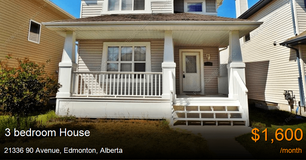 21336 90 avenue, edmonton House for Rent